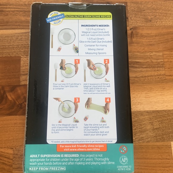 Elmers Glow in the dark Slime Kit - Picture 3 of 4